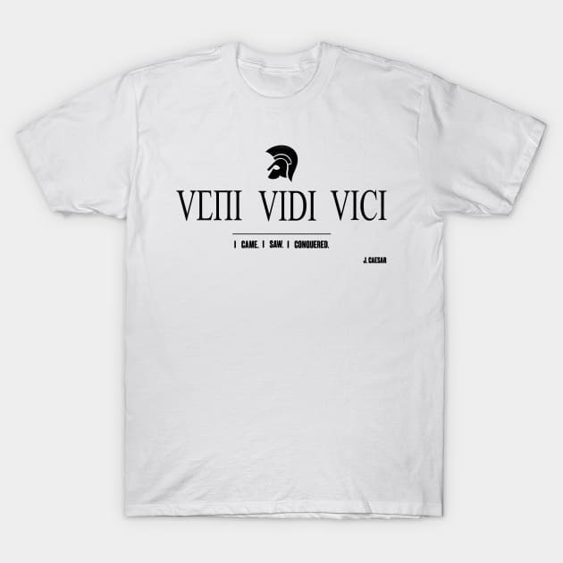 VENI VIDI VICI. I CAME. I SAW. I CONQUERED. J. CAESAR